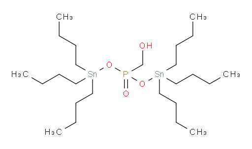 bis(tributylstannyl) (hydroxymethyl)phosphonate