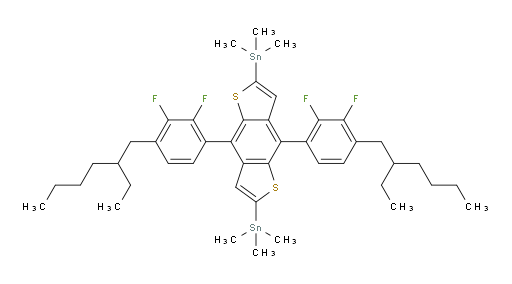 (4,8-双(4-(2-乙基己基)-2,3-二氟苯基)苯并[1,2-b:4,5-b']二噻吩-2,6-二基)双(三甲基锡烷)
