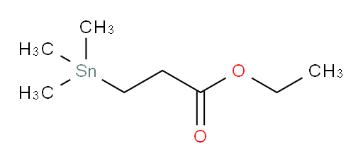 ethyl 3-(trimethylstannyl)propanoate