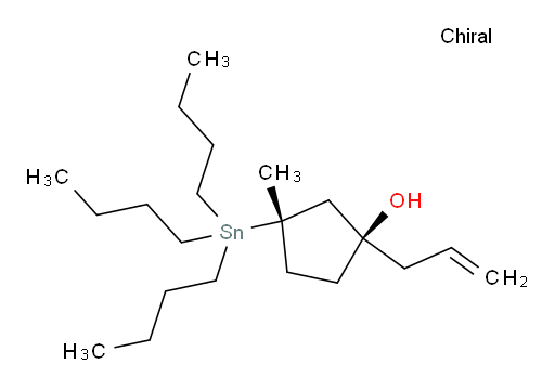 (1R,3S)-1-烯丙基-3-甲基-3-(三丁基锡基)环戊醇