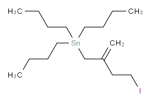 三丁基(4-碘-2-亚甲基丁基)锡烷