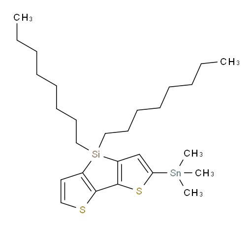 4,4-dioctyl-2-(trimethylstannyl)-4H-silolo[3,2-b:4,5-b']dithiophene