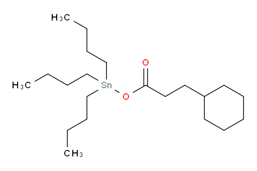 tributylstannyl 3-cyclohexylpropanoate