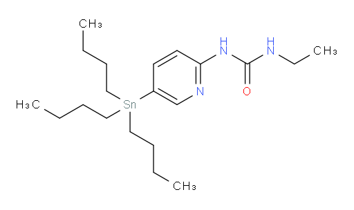 1-ethyl-3-(5-(tributylstannyl)pyridin-2-yl)urea