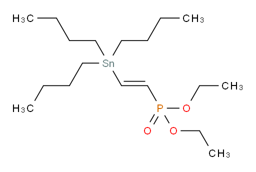 (E)-diethyl (2-(tributylstannyl)vinyl)phosphonate