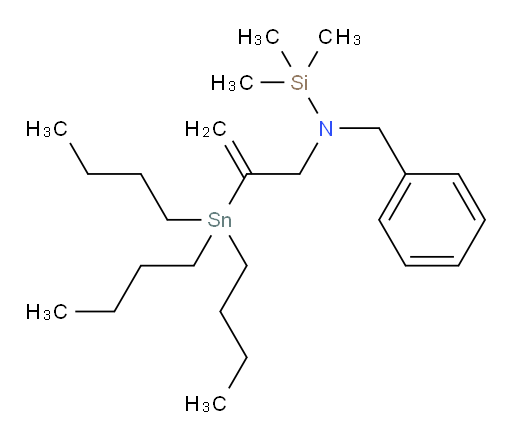 N-benzyl-1,1,1-trimethyl-N-(2-(tributylstannyl)allyl)silanamine