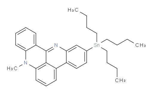 8-methyl-2-(tributylstannyl)-8H-quinolino[4,3,2-kl]acridine