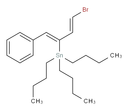 ((1Z,3E)-4-溴-1-苯基丁-1,3-二烯-2-基)三丁基锡烷
