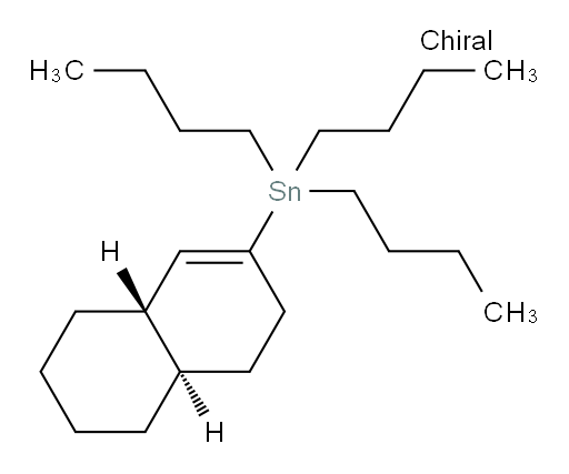 tributyl((4aR,8aS)-3,4,4a,5,6,7,8,8a-octahydronaphthalen-2-yl)stannane
