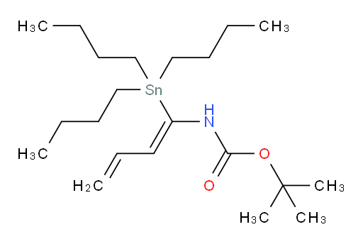 (Z)-叔丁基 (1-(三丁基锡基)丁-1,3-二烯-1-基)氨基甲酸酯