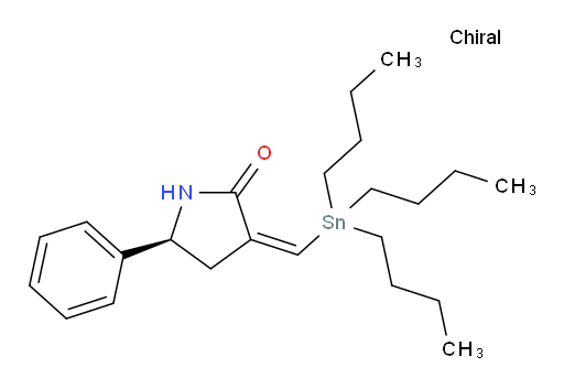 (S,Z)-5-phenyl-3-((tributylstannyl)methylene)pyrrolidin-2-one