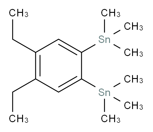 (4,5-diethyl-1,2-phenylene)bis(trimethylstannane)