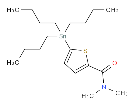 N,N-dimethyl-5-(tributylstannyl)thiophene-2-carboxamide
