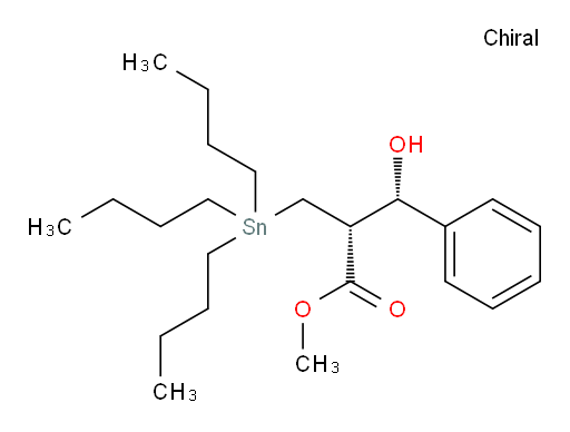 (2R,3S)-methyl 3-hydroxy-3-phenyl-2-((tributylstannyl)methyl)propanoate
