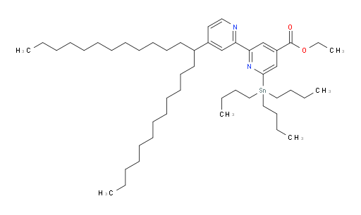 ethyl 4'-(pentacosan-13-yl)-6-(tributylstannyl)-[2,2'-bipyridine]-4-carboxylate