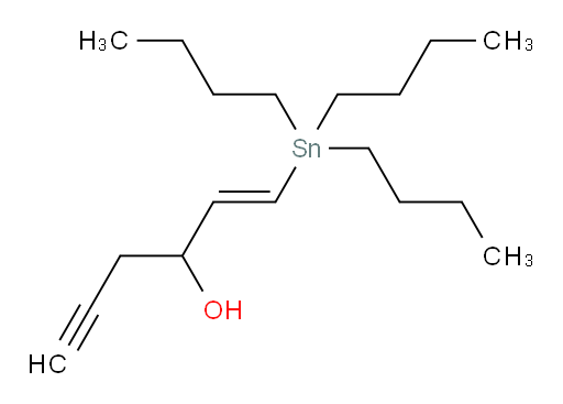 (E)-1-(三丁基锡基)己-1-烯-5-炔-3-醇