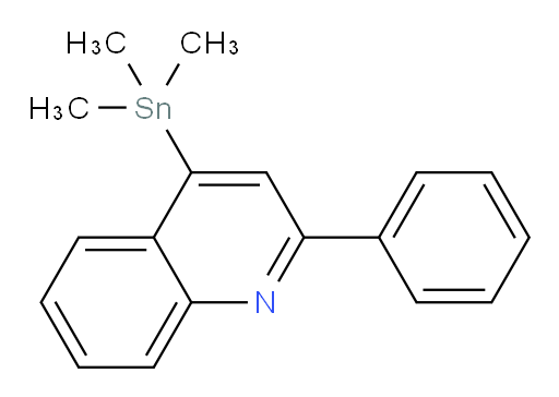 2-phenyl-4-(trimethylstannyl)quinoline