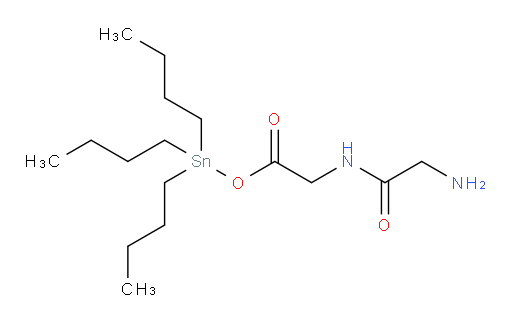 tributylstannyl 2-(2-aminoacetamido)acetate