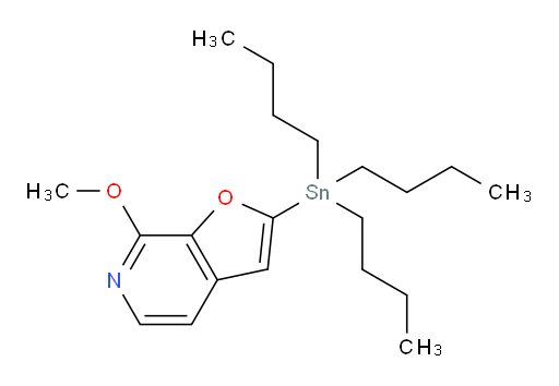 7-methoxy-2-(tributylstannyl)furo[2,3-c]pyridine