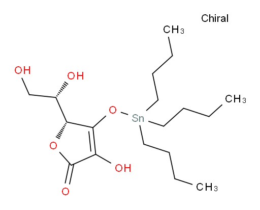 (R)-5-((S)-1,2-dihydroxyethyl)-3-hydroxy-4-((tributylstannyl)oxy)furan-2(5H)-one