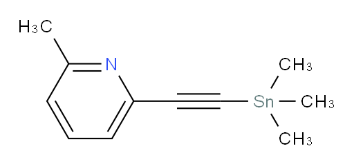 2-methyl-6-((trimethylstannyl)ethynyl)pyridine