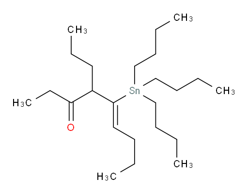 (Z)-4-propyl-5-(tributylstannyl)non-5-en-3-one