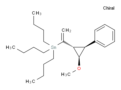 tributyl(1-((1R,2R,3S)-2-methoxy-3-phenylcyclopropyl)vinyl)stannane
