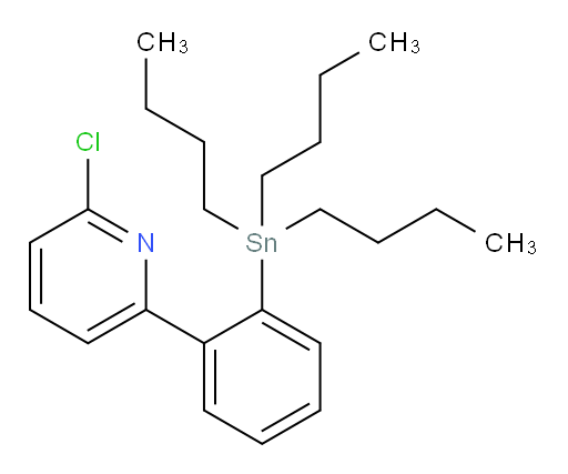 2-氯-6-(2-(三丁基锡基)苯基)吡啶