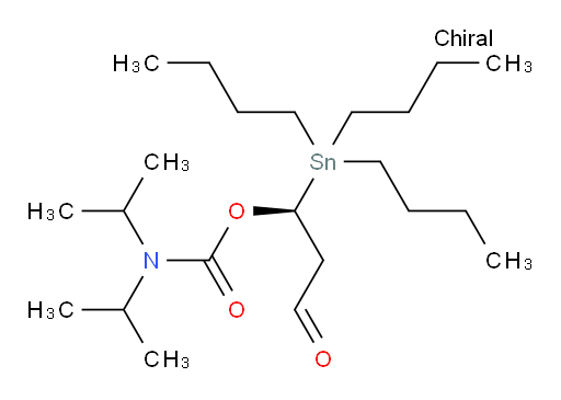 (S)-3-氧代-1-(三丁基锡基)丙基 二异丙基氨基甲酸酯