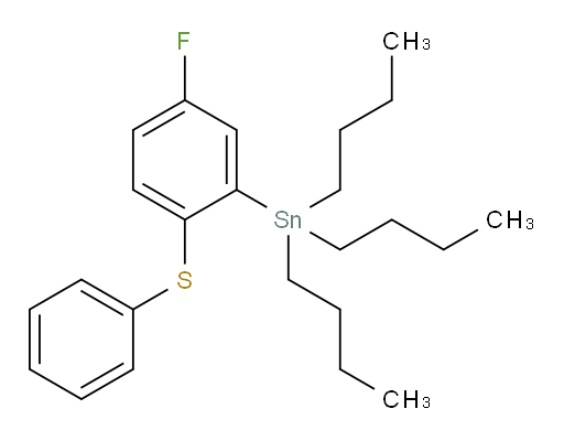 tributyl(5-fluoro-2-(phenylthio)phenyl)stannane