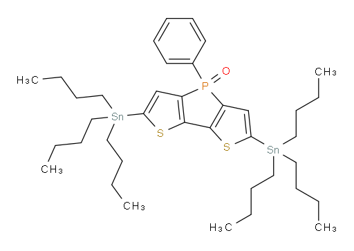 4-phenyl-2,6-bis(tributylstannyl)-4H-phospholo[3,2-b:4,5-b']dithiophene 4-oxide