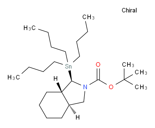 (1R,3aS,7aS)-tert-butyl 1-(tributylstannyl)hexahydro-1H-isoindole-2(3H)-carboxylate