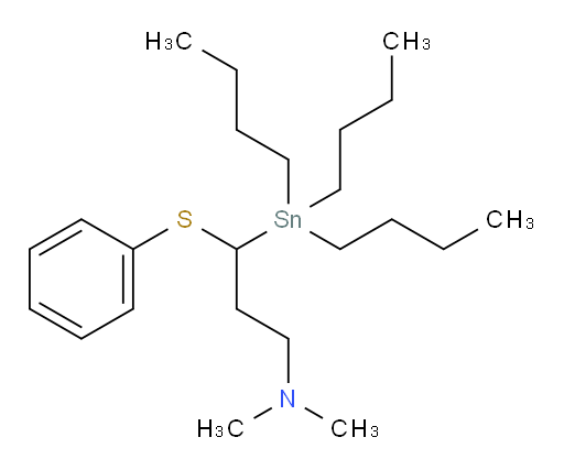 N,N-dimethyl-3-(phenylthio)-3-(tributylstannyl)propan-1-amine
