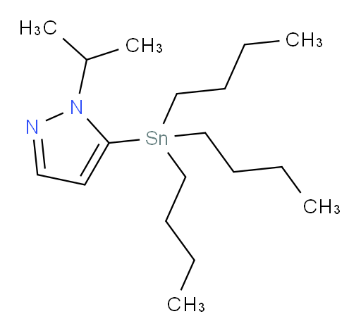 1-isopropyl-5-(tributylstannyl)-1H-pyrazole