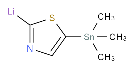(5-(trimethylstannyl)thiazol-2-yl)lithium