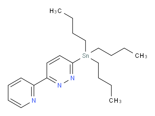 3-(pyridin-2-yl)-6-(tributylstannyl)pyridazine