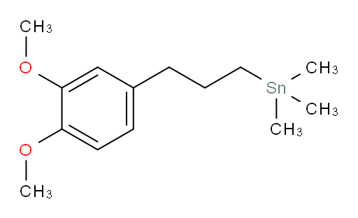 (3-(3,4-dimethoxyphenyl)propyl)trimethylstannane