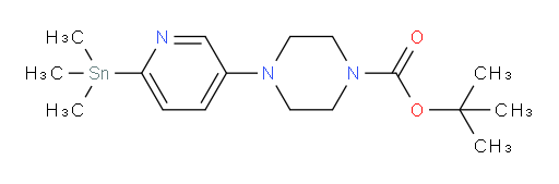 tert-butyl 4-(6-(trimethylstannyl)pyridin-3-yl)piperazine-1-carboxylate