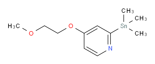 4-(2-methoxyethoxy)-2-(trimethylstannyl)pyridine