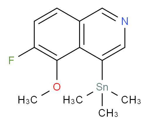 6-fluoro-5-methoxy-4-(trimethylstannyl)isoquinoline