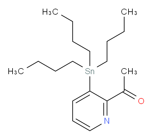 1-(3-(tributylstannyl)pyridin-2-yl)ethanone