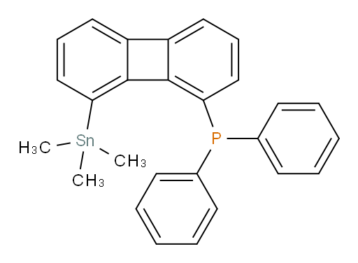 diphenyl(8-(trimethylstannyl)biphenylen-1-yl)phosphine