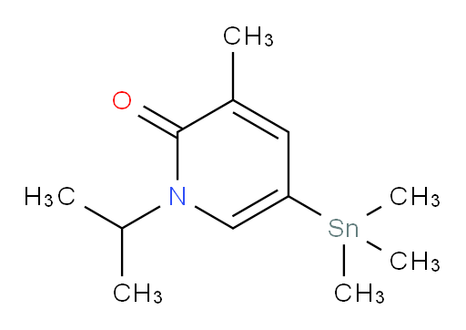 1-isopropyl-3-methyl-5-(trimethylstannyl)pyridin-2(1H)-one