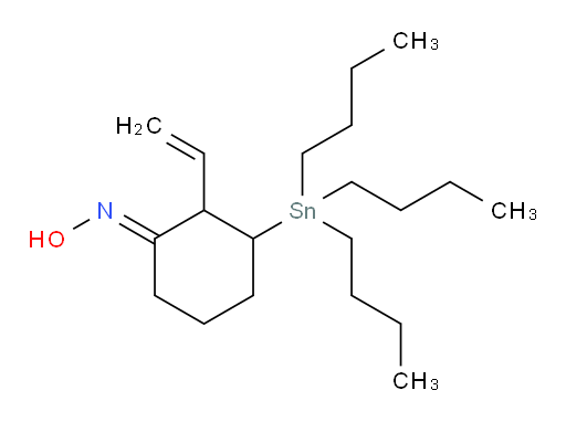 (E)-3-(tributylstannyl)-2-vinylcyclohexanone oxime