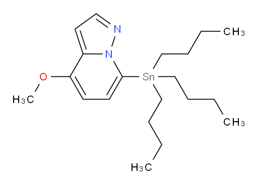 4-methoxy-7-(tributylstannyl)pyrazolo[1,5-a]pyridine