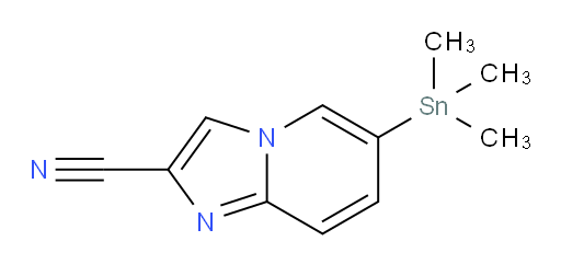 6-(trimethylstannyl)imidazo[1,2-a]pyridine-2-carbonitrile
