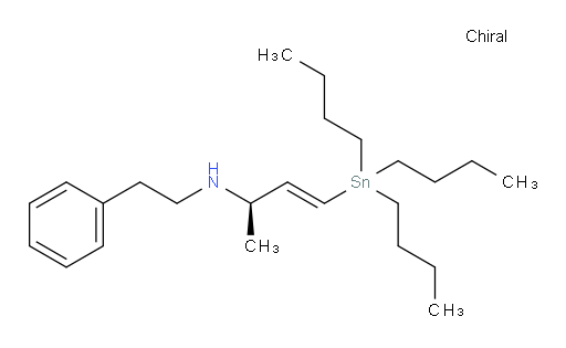 (R,E)-N-phenethyl-4-(tributylstannyl)but-3-en-2-amine