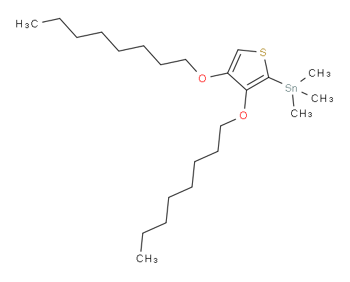(3,4-bis(octyloxy)thiophen-2-yl)trimethylstannane