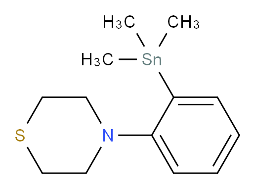 4-(2-(trimethylstannyl)phenyl)thiomorpholine