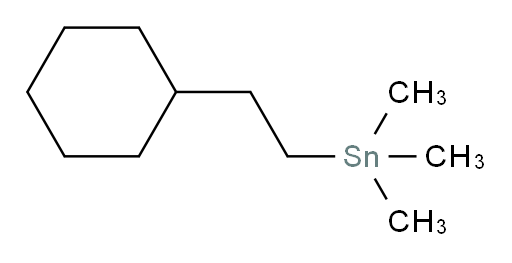 (2-cyclohexylethyl)trimethylstannane